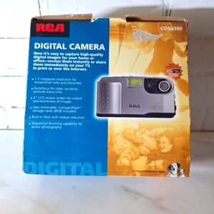 PARTS ONLY  RCA CDS 4100 Digital Camera 1.5 Megapixel Autofocus F5.6 7mm